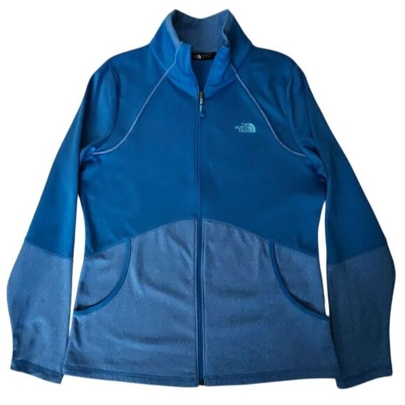 The North Face Women's Blue Cinder 100 Athletic Full Zip Jacket Size Large - Picture 2 of 16